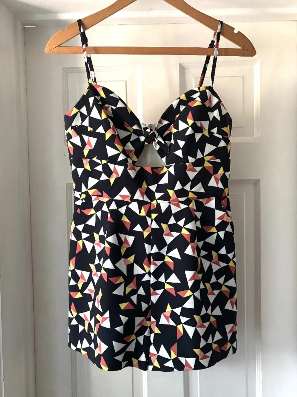 Anthropologie Yumi Kim Truth or Dare Romper in Trifecta NWOT Size M